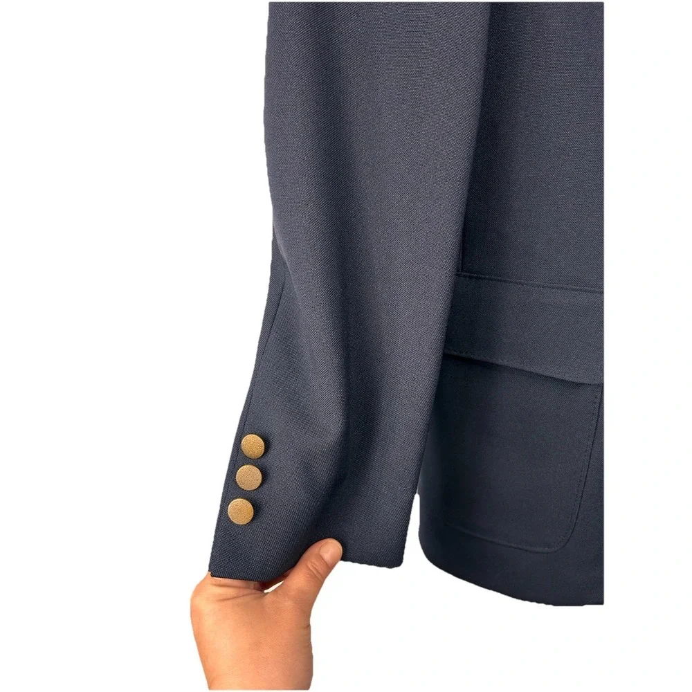 Vintage Levi's Men's‎ 38R Action Suit Blazer Navy Blue Sport Coat Classic Preppy